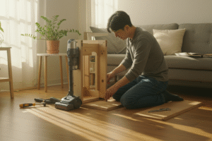 무선청소기 거치대 DIY, 내 손으로 만드는 깔끔한 정리법