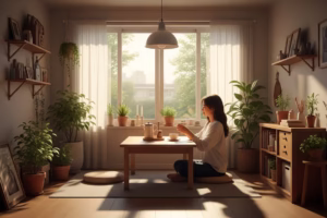 집에서 만드는 나만의 감성 홈카페, 거실 한 켠에 특별한 공간을 연출해보세요
