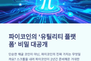 파이코인, 디지털 경제의 인프라로 진화 중인 이유