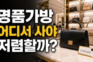 명품가방 처음 살 때 어디가 저렴할까? 구매처별 가격·정품·A/S 장단점 비교