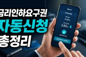 2026 금리인하요구권 자동신청 총정리: 대상 대출과 진행 순서