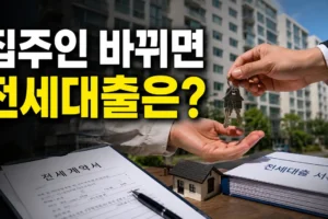 집주인이 바뀌면 전세대출·보증도 다시 심사할까? 임대인 변경 시 확인 순서