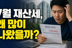 7월 재산세가 예상보다 많다면? 20만원 이하 일괄부과부터 확인하세요