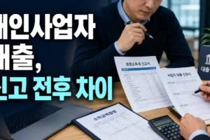 개인사업자 대출, 종합소득세 신고 전과 후 무엇이 달라질까?
