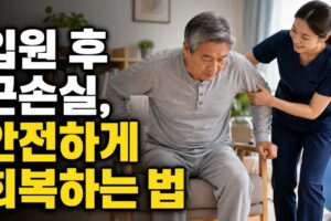 입원 후 근손실 회복 방법: 중장년 환자의 안전한 활동 재개와 병원 상담 기준