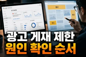 애드센스 광고 게재 제한 원인: 방문자와 광고 배치 확인 순서 7단계
