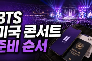 2026 BTS 미국 콘서트 가는 법: 시차·eSIM·결제·입국 준비 순서