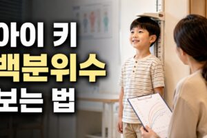 아이 키 백분위수 보는 법｜성장도표에서 꼭 확인할 3가지