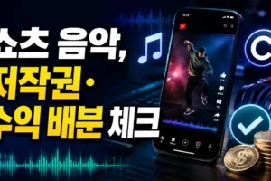 유튜브 쇼츠 음악 사용 전 체크: 저작권·Content ID·수익 배분 가이드