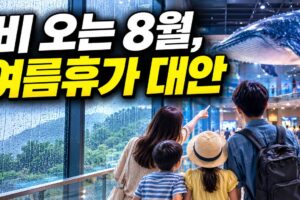 비 오는 8월 여름휴가 대안: 지역별 실내 여행지와 일정 변경·환불 가이드
