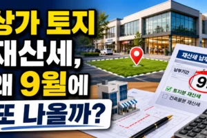 상가 부속토지 재산세가 9월에 따로 나오는 이유: 7월 건물분과 무엇이 다른가