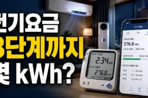 우리 집 3단계 누진 진입까지 몇 kWh 남았을까? 계절별 계산법