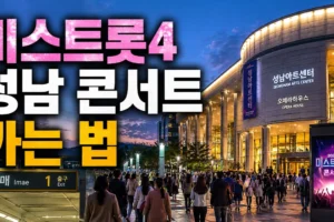 미스트롯4 성남 콘서트 이매역에서 가는 법과 도착 권장 시간