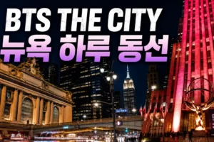 BTS THE CITY 뉴욕 일정 총정리: 스탬프 랠리 7개 하루 동선과 예약 없는 4개 코스