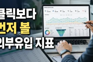 스마트스토어 외부유입 성과표 만들기: 클릭보다 먼저 봐야 할 지표와 실무 템플릿