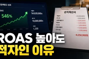 쇼핑검색광고 ROAS가 높아도 적자일 수 있는 이유: 실수 방지 손익 계산법