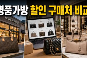 명품가방 할인 구매처 비교: 아울렛·병행수입·백화점 차이와 선택 기준
