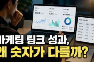 스마트스토어 마케팅 링크 성과 확인법: 유입·결제·수수료를 따로 보는 이유