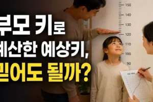 부모 키로 계산한 자녀 예상키, 어디까지 믿어야 할까?