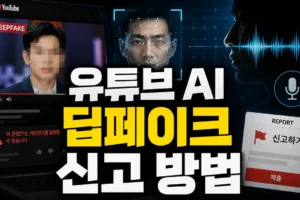 유튜브 AI 딥페이크 신고 방법: 얼굴·목소리 도용 삭제 요청 절차