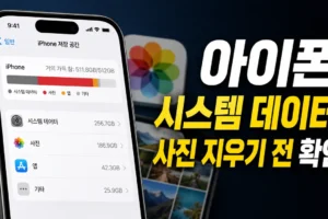 아이폰 시스템 데이터가 너무 클 때, 사진 삭제 전 꼭 확인할 7가지