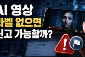 AI 영상인데 라벨이 없을 때 신고할 수 있을까? 플랫폼·법률 정책 기준