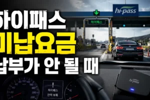 하이패스 미납요금 납부가 안 될 때: 차량명의와 본인인증 문제 확인법