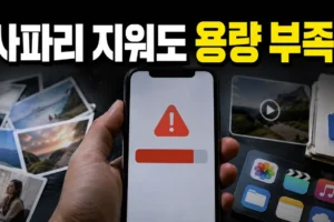 사파리 데이터를 삭제했는데도 아이폰 저장공간이 부족할 때: 안 줄어드는 원인과 해결 순서