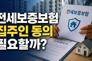 전세보증보험 집주인 동의 필요할까? 가입 조건·거절 사유와 계약 특약