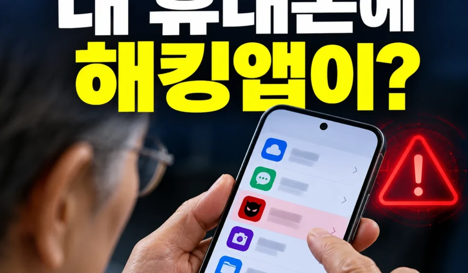 휴대폰 해킹툴 설치 여부 확인하는 방법|갤럭시·아이폰 스파이앱 검사와 삭제까지