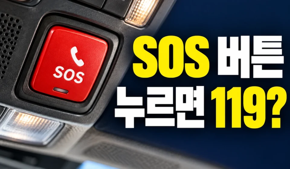 자동차 SOS 버튼 누르면 바로 119 연결될까? 실제 연결 순서와 비용 총정리