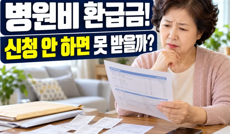 본인부담상한액 초과금 지급 안내를 받았다면? 2026년 환급 신청 방법과 제외 의료비 총정리